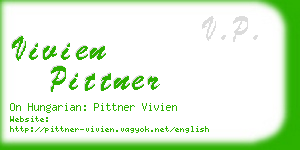 vivien pittner business card